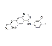 N-4-(3-chloro-4-fluorophenyl)-7-(((3s)-tetrahydro-3-furanyl)oxy)-4,6-quinazolinediamine